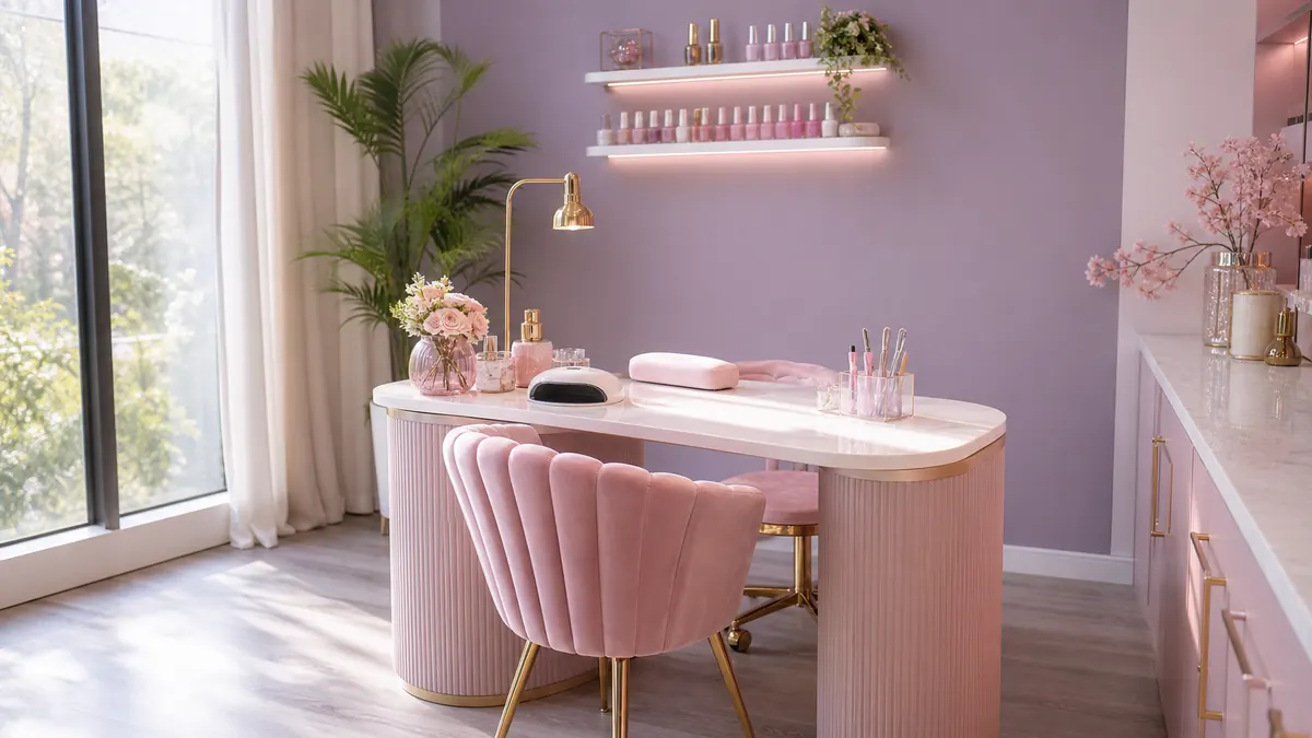LUA NAIL STUDIO 배포 사이트 대표 화면